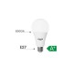 10 LAMPADE LED GOCCIA A60 8WATT 4000K natura LAMPADINA PEGASO