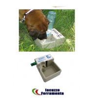 ABBEVERATOIO PER CANI GATTI UCCELLI  CAPACITA LT. 2 AUTOMATICO IN PLASTICA