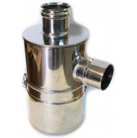 Abbattitore Di Fuliggine ad Acqua D.80 Per Stufe Pellet In Acciaio Inox AISI304