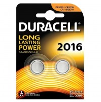 BATTERIA 3V DURACELL AL LITIO DL2016 2016 BL.2