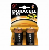 BATTERIE BATTERIA MONOUSO 1/2 TORCIA DURACELL PLUS MN1400 PILE ENERGIA 2 PEZZI