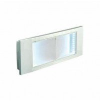 BEGHELLI PLAFONIERA LAMPADA EMERGENZA 11W LED INCASSO 1499 STILE IN 8106/11SE8P