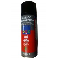 BOMBOLETTA VERNICE ACRILICA PER CARROZZERIA AUTO SPRAY ACCIAIO INOX 400 ML