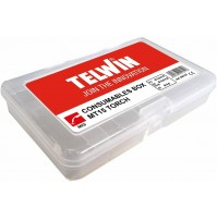 BOX RICAMBI CONSUMABILI X torce MIG MT15 Telwin 804137 molle tubetti Fe-Ss CuSi