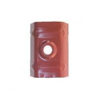 CAPPELLOTTO ROSSO SIENA PER IL FISSAGGIO DI LAMIERE greca 20 36x22x50x13 PZ 100