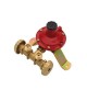 CENTRALINA GAS GPL X 2 BOMBOLE CON REGOLATORE BASSA PRESSIONE 4- KG MONDIAL 2619