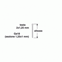 CHIODI 32 mm 1000PZ x CHIODATRICE PUNTATRICE PNEUMATICA F32 F50 VALEX 1455616