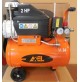 Compressore aria 24 litri coassiale lubrificato 2 Hp 8bar FU1507 AXEL