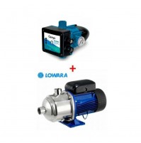 ELETTROPOMPA POMPA ACQUA 3HM05P07M LOWARA 3HM05 + presscontrol GENYO 16A/R15-30