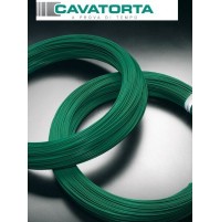 FILO plastificato verde N. 10 1,8 mm x 25 Kg CAVATORTA LEGATURE RECINZIONE