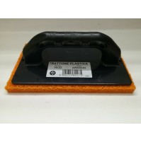 FRATTONE FRATTAZZO SPUGNA ARANCIONE 220x140 SUPPORTO PLASTICA NERO 14X22 