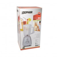 FRULLATORE ZHC482 FRULLATI FRUTTA MIXER CUCINA 400 W LAME ACCIAIO 1,5 LT ZEPHIR