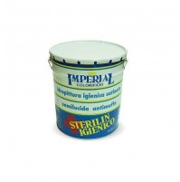 IDROPITTURA PITTURA SATINATA STERILIN IMPERIAL SEMILUCIDA ANTIMUFFA LT. 13 