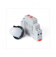 INTERRUTTORE CREPUSCOLARE MODULARE 1 DIN CR201DI IMPIANTO ELETTRICO TECNO SWITCH