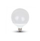 LAMPADA LAMPADINA SFERA PALLA GLOBO 24W LED G120 LUCE FREDDA E27 TEKLIFE 6000K