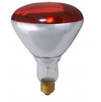 LAMPADA infrarossi 250w rossa e27 PER RISCALDARE PULCINI SUINI CUCCIOLI CANI