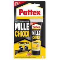 MILLECHIODI PATTEX FORTE&RAPIDO ADESIVO COLLA MONTAGGIO RESISTENTE ACQUA 100 GR