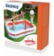 PISCINA GONFIABILE VOLLEY PALLAVOLO PER BAMBINI CM 254 x 168 x 97 BESTWAY 54125