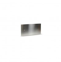 PLACCA CIECA ACCIAIO INOX PUCCI ART. 9068 RICAMBIO ORIGINALE WC BAGNO SANITARI 