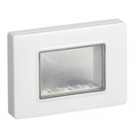 PLACCA STAGNA VIMAR PLANA 14943.01 COLORE BIANCO CALOTTA