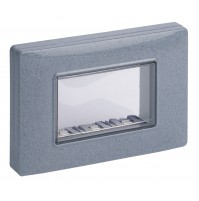 PLACCA STAGNA VIMAR PLANA 14943.14 COLORE GRIGIO GRANITO CALOTTA