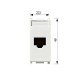 PRESA RJ45 CON CONNETTORE MODULARE NETSAFE CAT. 5E UTP BIANCO VIMAR 14338.8 