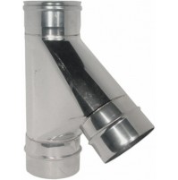 RACCORDO A T 135° V Y PER CANNA FUMARIA ACCIAIO INOX D° 250 CAMINI