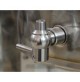 RUBINETTO A SFERA ACCIAIO INOX 3/8 