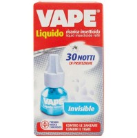 VAPE MAGIC RICARICA LIQUIDA INVISIBILE 30 NOTTI ANTIZANZARE ZANZARE LIQUIDO